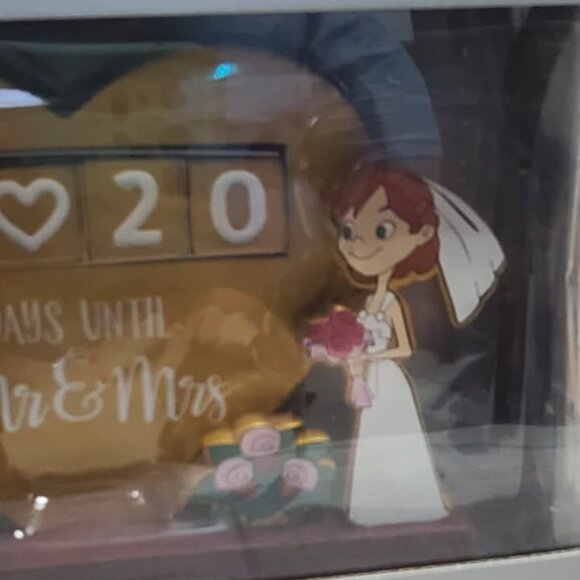 Disney UP Carl and Ellie Wedding Coundown Calendar - NEW - SEE IMAGES - Picture 3 of 5